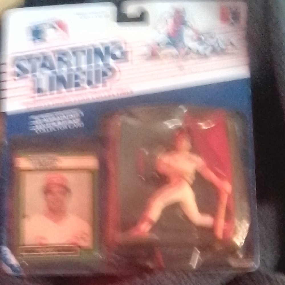 MLB Starting Lineup Action Figure - Red and White